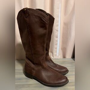 Brown Leather riding Boots